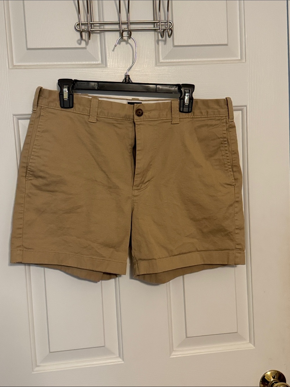 J. Crew Khaki Chino Bermuda 5” Shorts